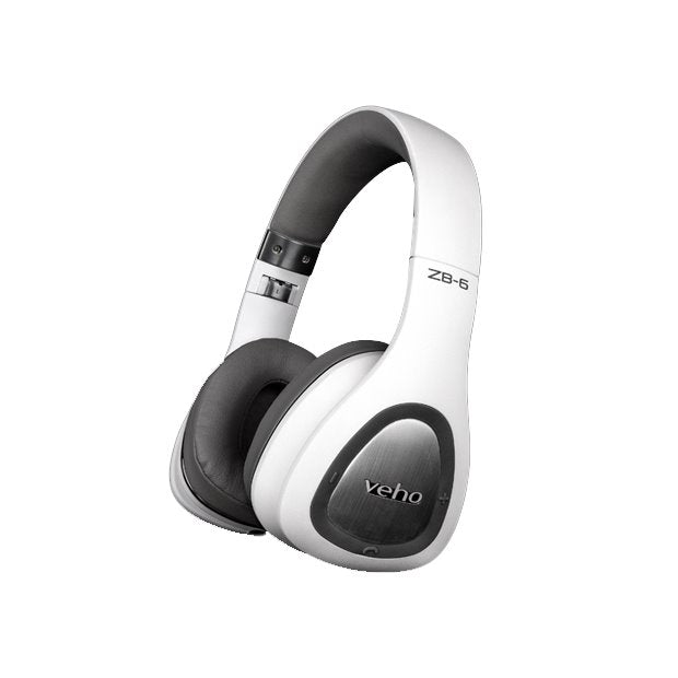 Veho ZB6 White On-Ear Wireless Headphones - Your Premium Audio Companion