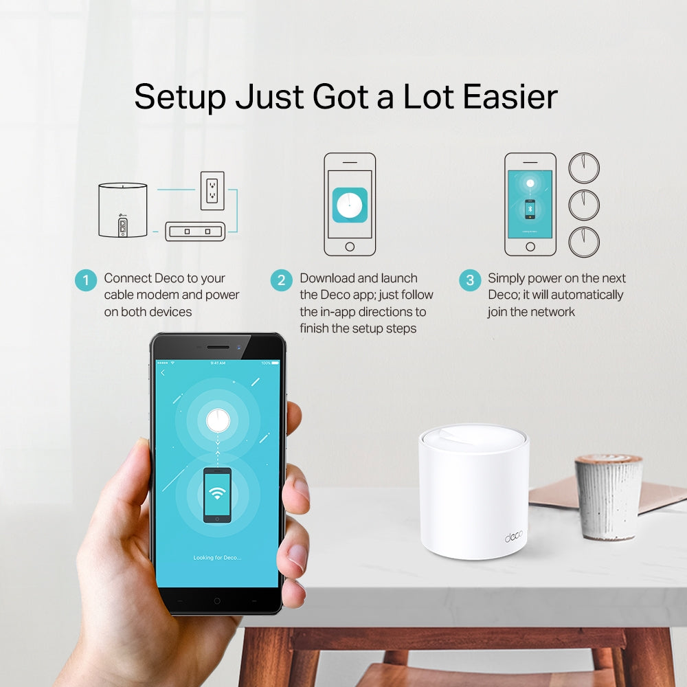 TP-Link AX1800 Wi-Fi 6 Whole Home Mesh System (3-Pack) - Your Gateway to Seamless Connectivity