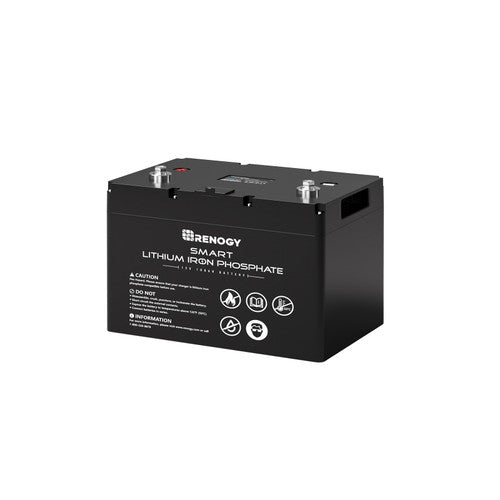 Renogy 12V 100Ah Smart Lithium Iron Phosphate Battery - Your Off-Grid Powerhouse