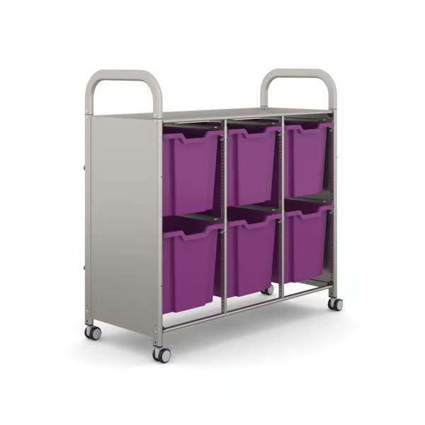 Gratnells Callero Plus Treble Cart: Your Classroom's Ultimate Storage Solution