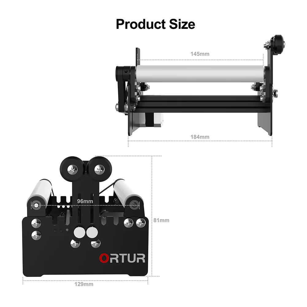 Ortur YRR 2.0 Cylinder Engraving Rotary Roller - Your Ultimate Engraving Companion