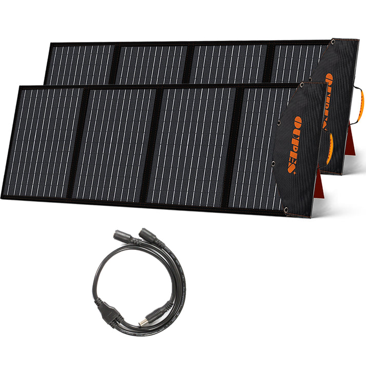 OUPES 100W Ultra-Portable Solar Powerhouse