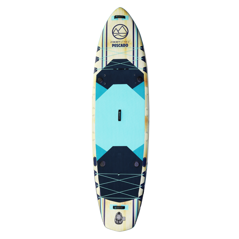 Jimmy Styks Pescado 11.6' 2-in-1 Fishing Hybrid ISUP / Kayak - The Ultimate Fishing Companion