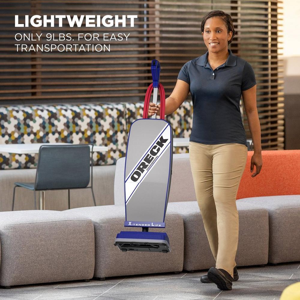 Oreck 9lb Blue Base Commercial Upright Vacuum - Your Ultimate Cleaning Companion