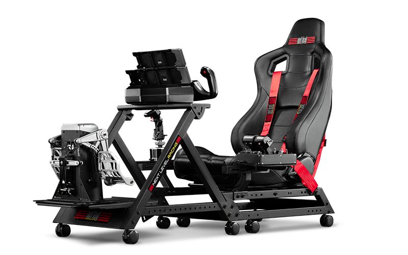 Next Level Racing Combat Flight Pack FGT - Transform Your Cockpit into a Flight Simulator