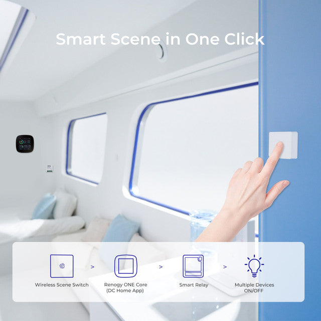 Renogy One-Touch Zigbee Smart Home Scene Switch