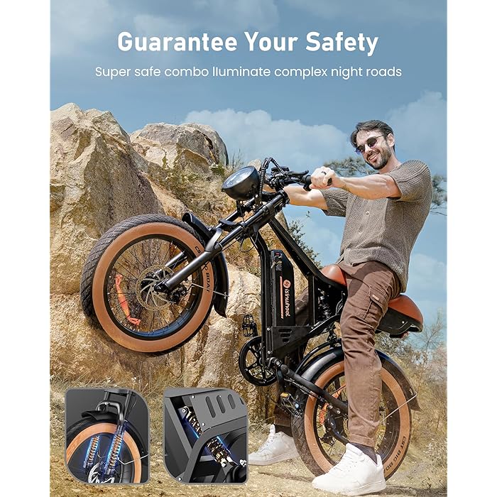 Isinwheel R6 Adult Retro Electric Bike - Your Ultimate Riding Companion