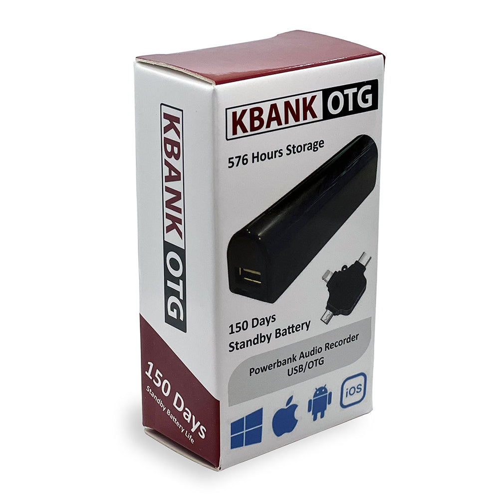 PBN - TEC K-BANK-OTG 16GB Long-Lasting Audio Recorder