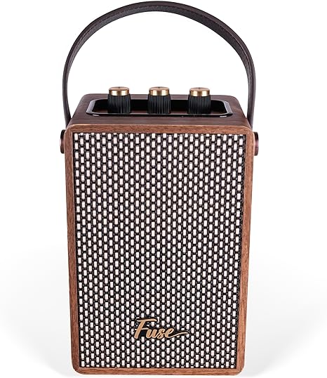 Fuse Retro Wireless Bluetooth Speaker with Handle Strap