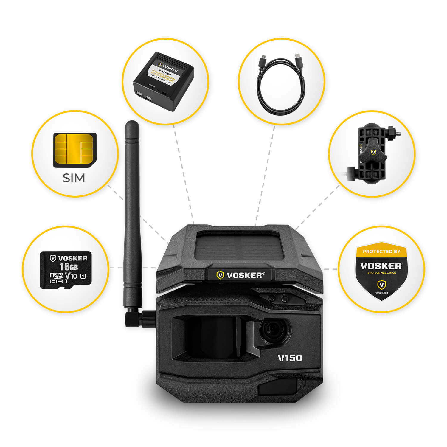 Vosker V150-V: Your Ultimate Solar-Powered Outdoor Security Camera