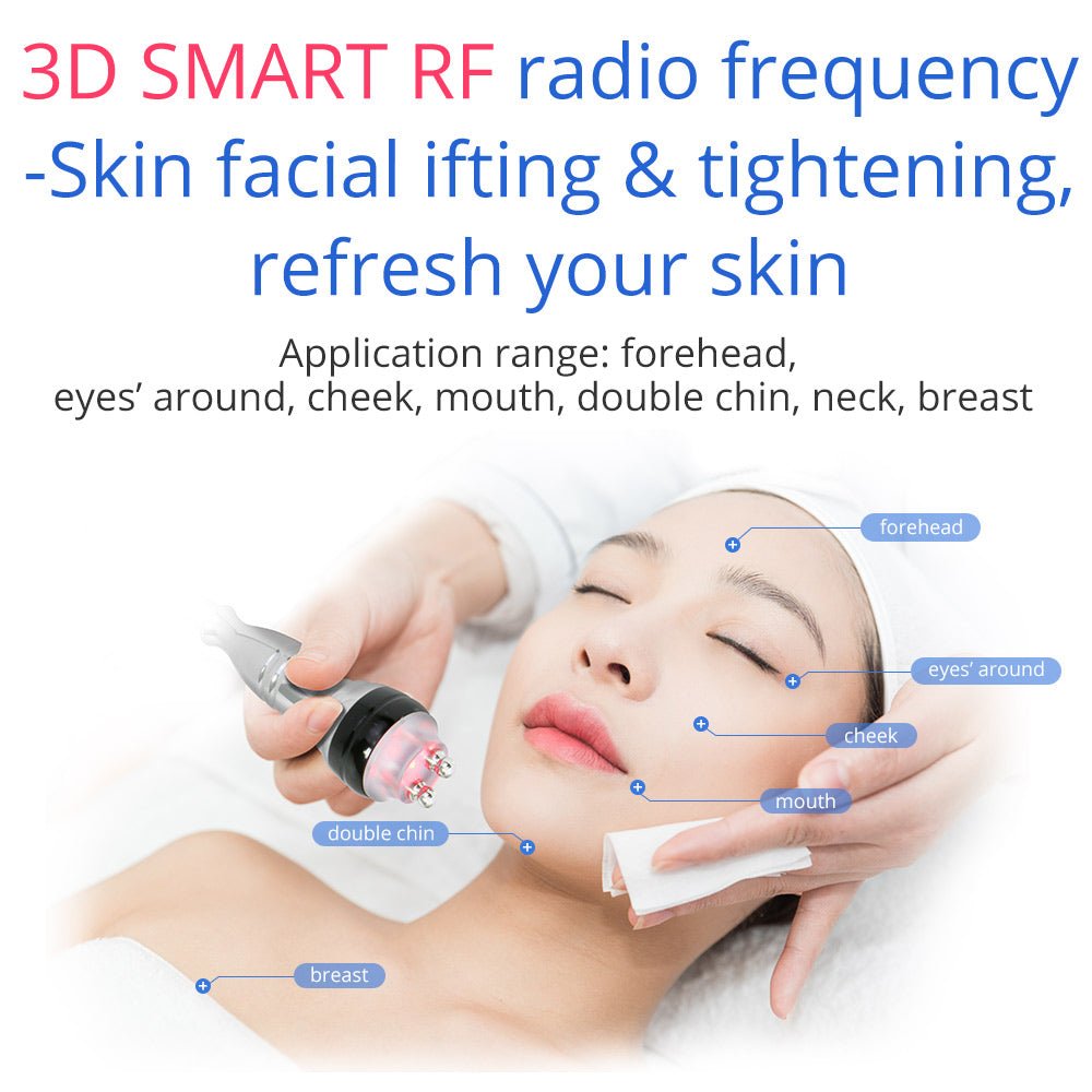 7-in-1 Ultrasonic Cavitation RF Hot Cold Beauty Machine for Body Sculpting