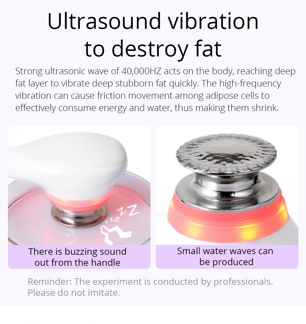 Shape Tactics Cavstorm 40K Cavitation 3.0 with Microcurrent Technology - The Ultimate Fat Reduction Solution