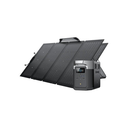 EcoFlow DELTA 2 Powerhouse: Portable Solar-Powered Generator Bundle