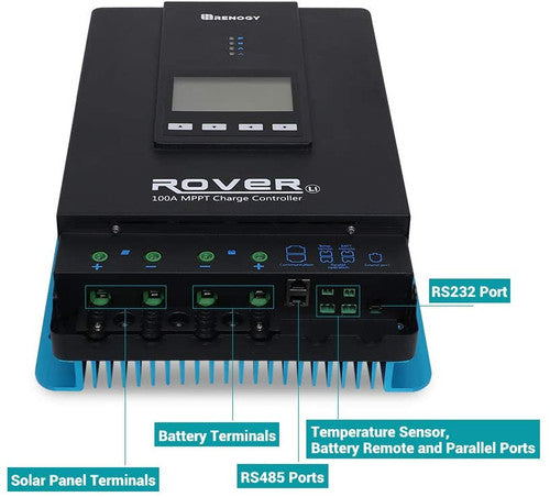 Renogy 100A Core-Enabled Solar Charge Controller - Power Up Your Solar Setup!