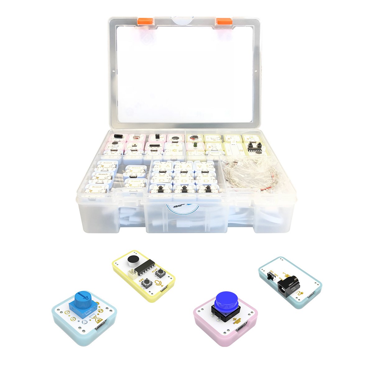 Hamilton Buhl STEAM SNIPS Kit - Unleash Your Creativity with 70+ Electronic Building & Coding Components