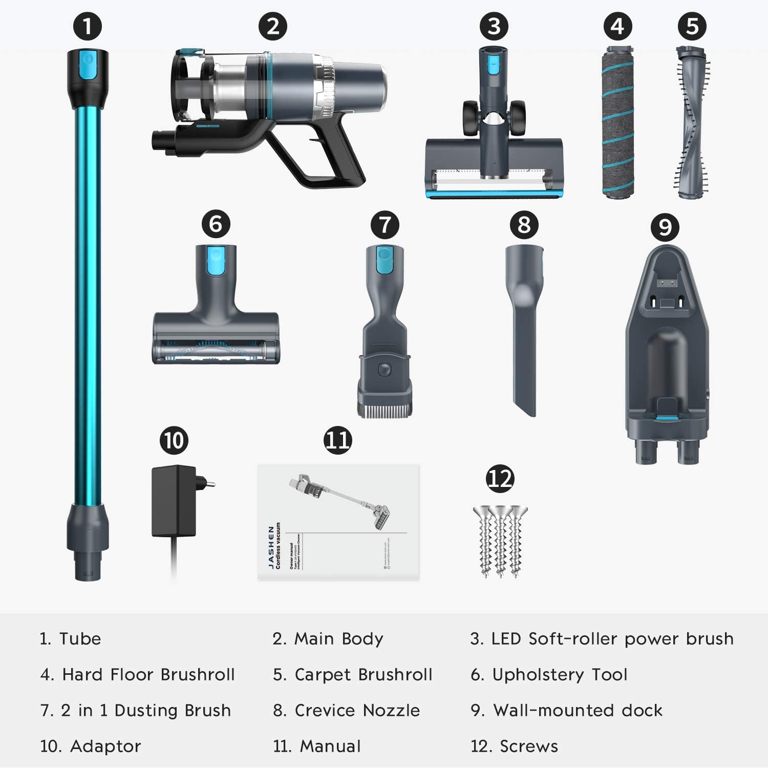 Jashen V18 Cordless Vacuum - Your Ultimate Cleaning Companion