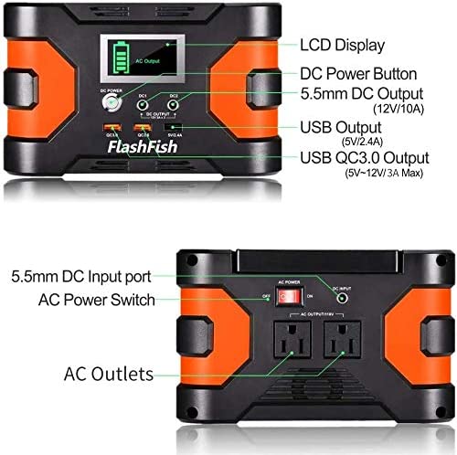 Flashfish EA150 200W Peak Powerhouse - Your Ultimate Camping & Emergency Power Solution