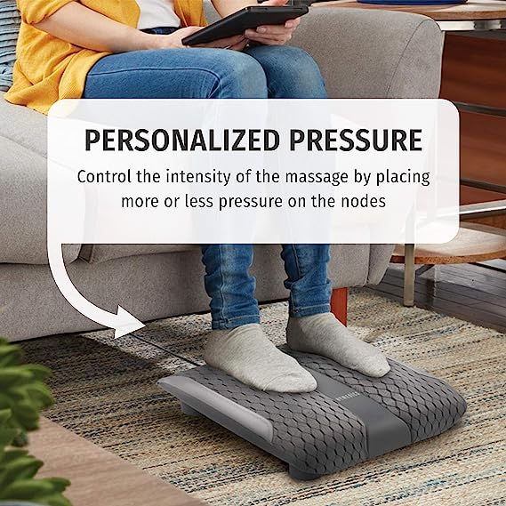 Indulge Your Feet with HoMedics' Heated Gel Shiatsu Foot Massager