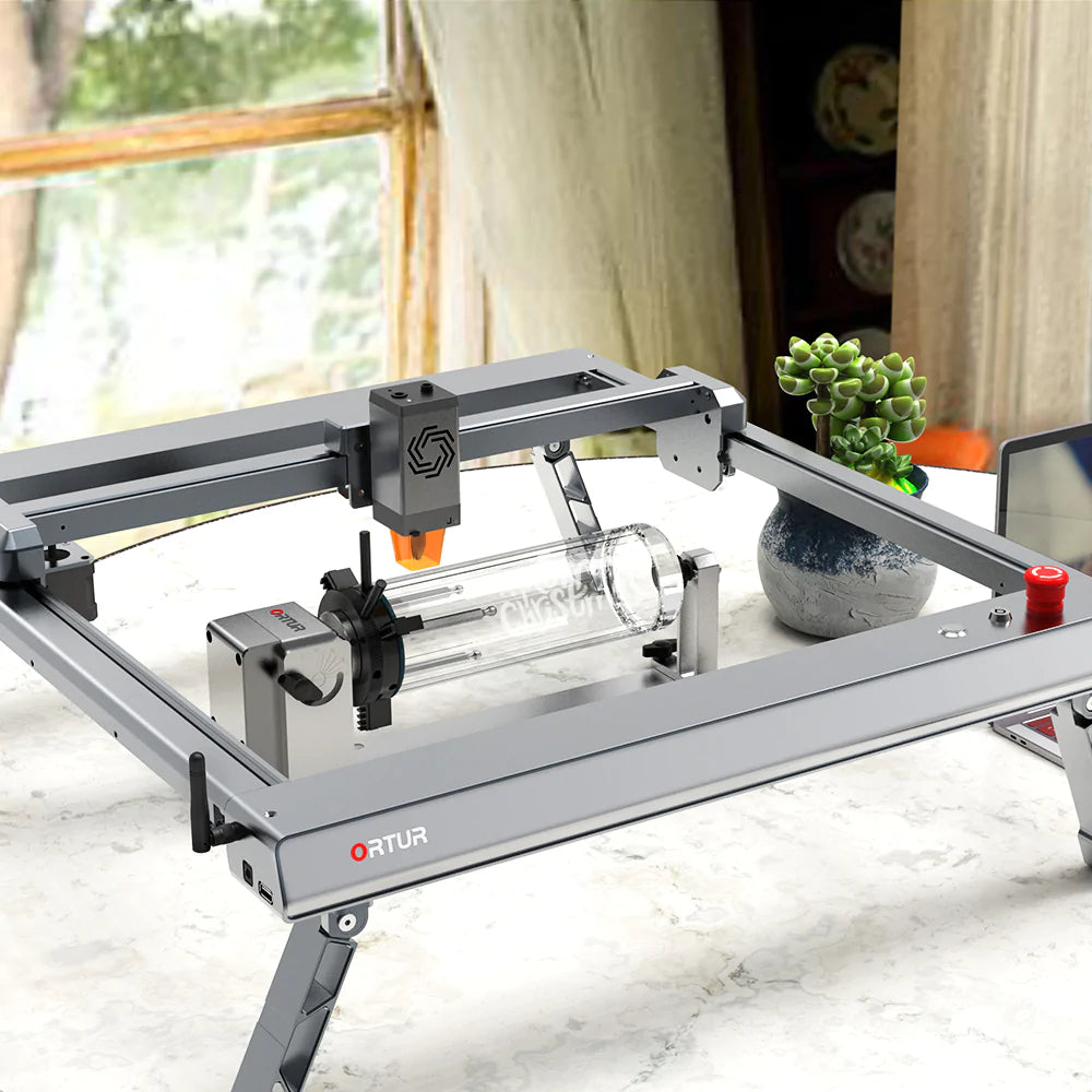 Ortur YRC1.0 Y-axis Rotary Chuck for Laser Engraver - Unleash Your Creativity