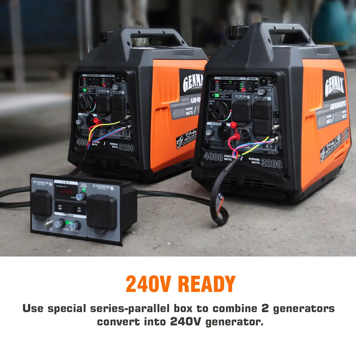Genmax GM4000iSAPC 4000W Ultra-Quiet Gasoline Inverter Generator - Your Powerhouse on the Go