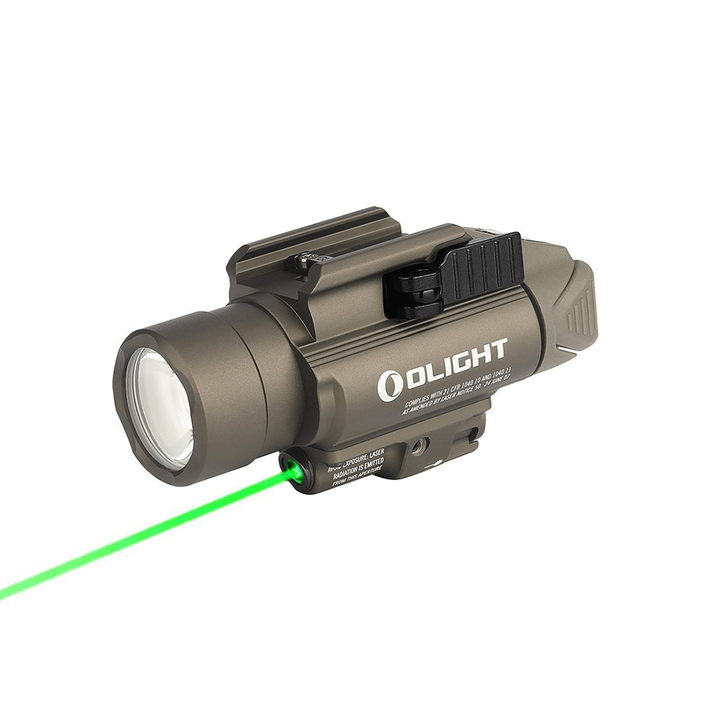 Olight Baldr Pro Tactical Green Laser Light - 1,350 Lumens Powerhouse