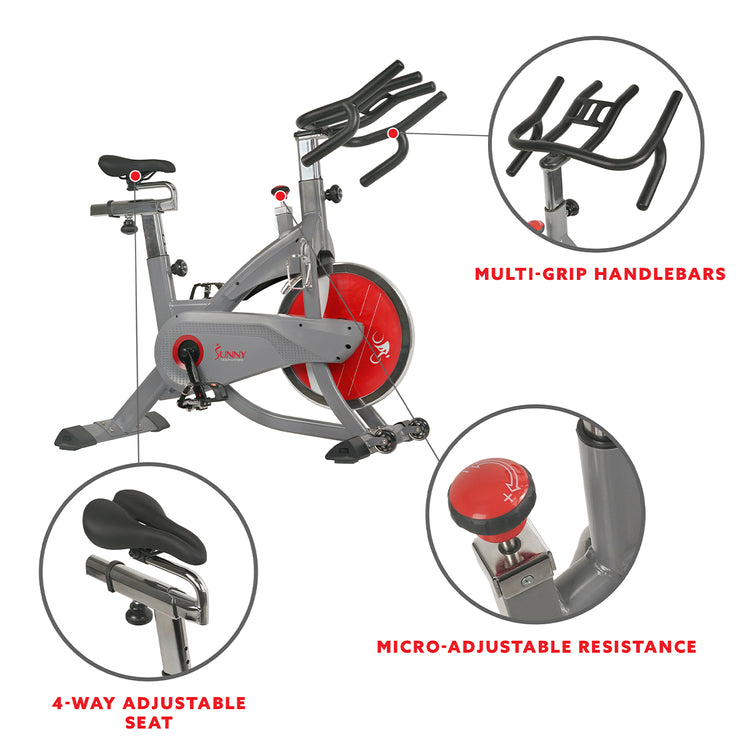Sunny Health & Fitness AeroPro Indoor Cycling Bike - The Ultimate Home Workout Companion