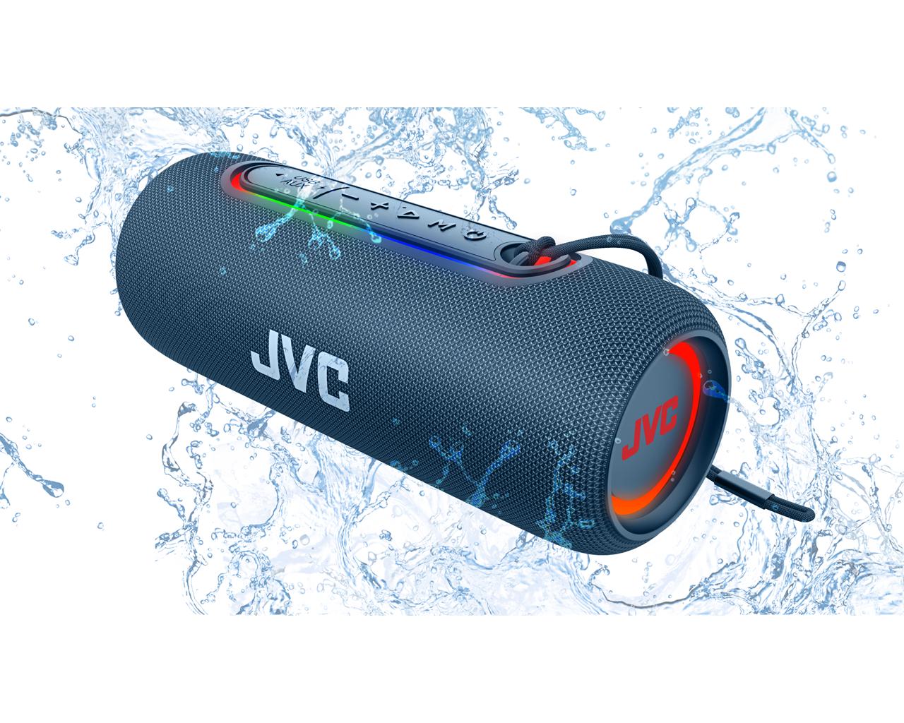 JVC Illuminating Pulse Portable Wireless Speaker - 20W Powerhouse