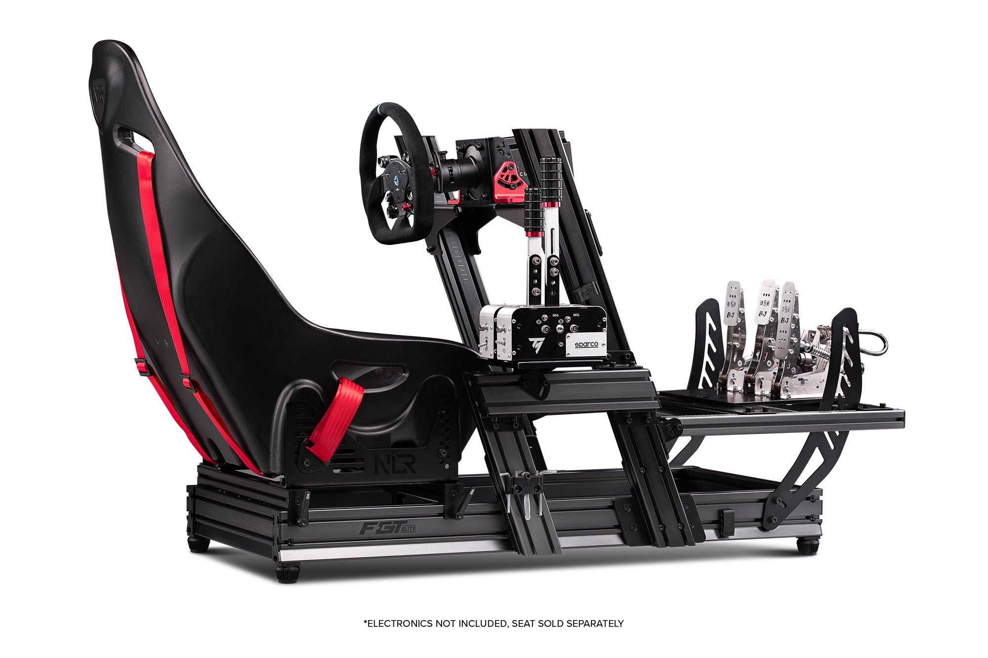 Next Level Racing NLR-E003 F-GT Elite Simulator Cockpit - All-in-One Adjustable Driving Experience