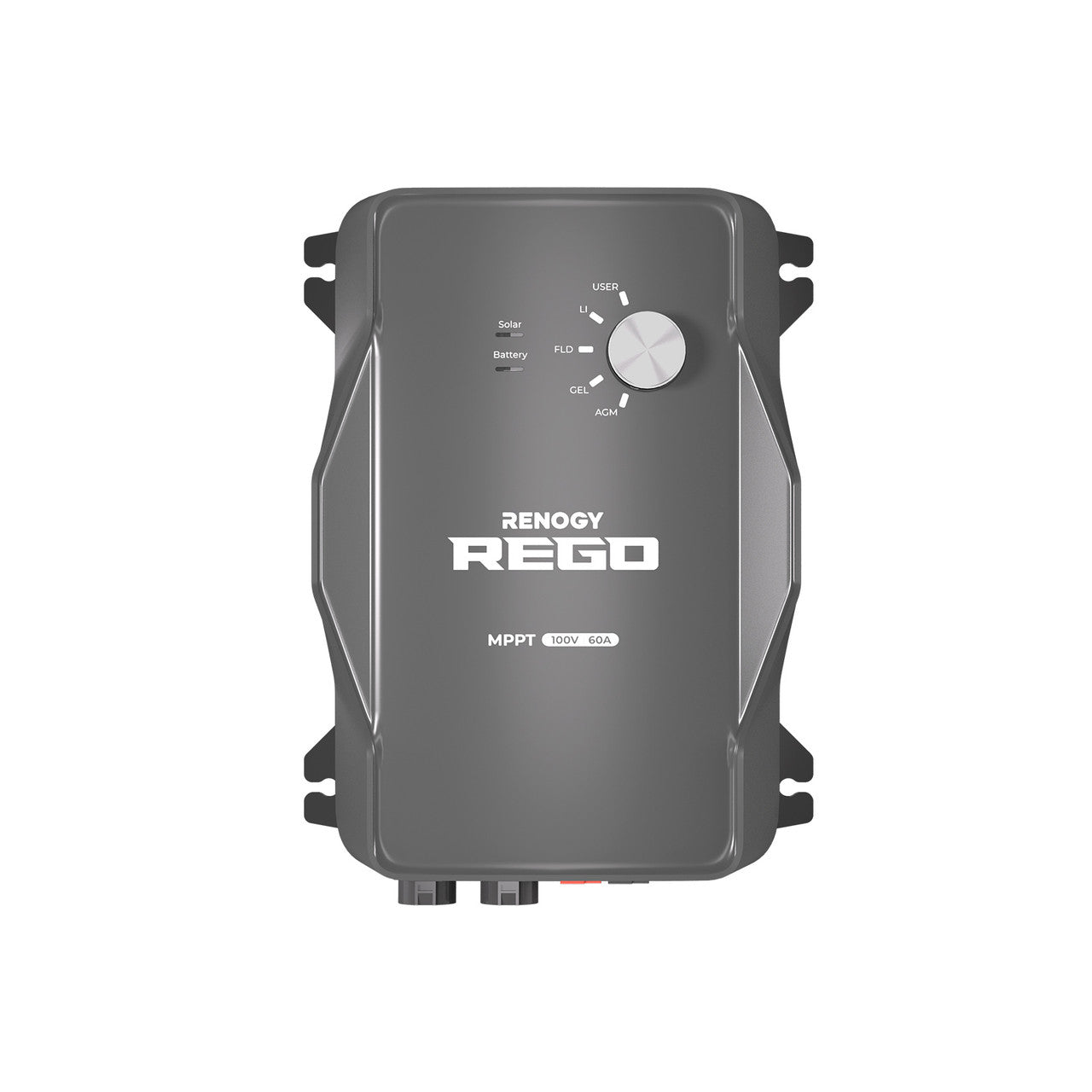 Renogy REGO 12V 60A MPPT Solar Charge Controller Bundle with 10Ft Power Cable