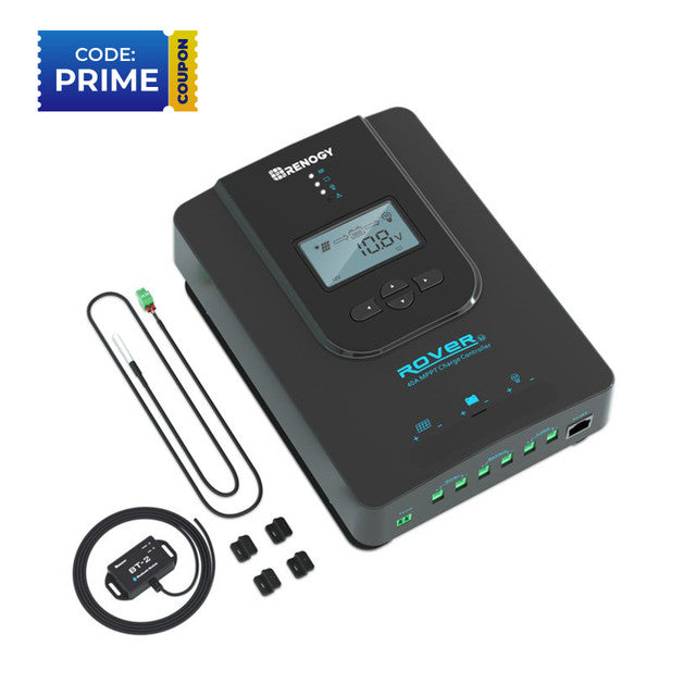 Renogy Rover Li 40 Amp MPPT Solar Charge Controller - Maximize Your Solar Efficiency