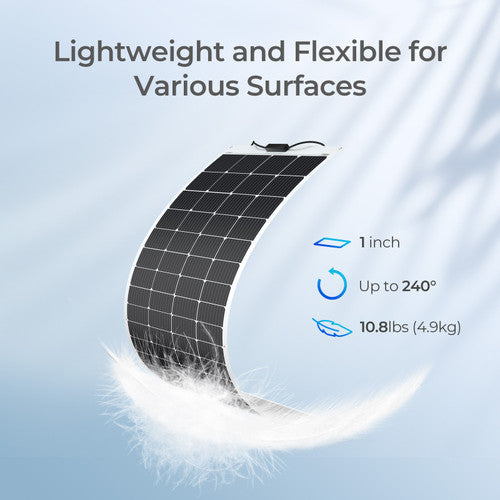 Renogy UltraFlex 200W Flexible Solar Panel - Your Portable Power Solution