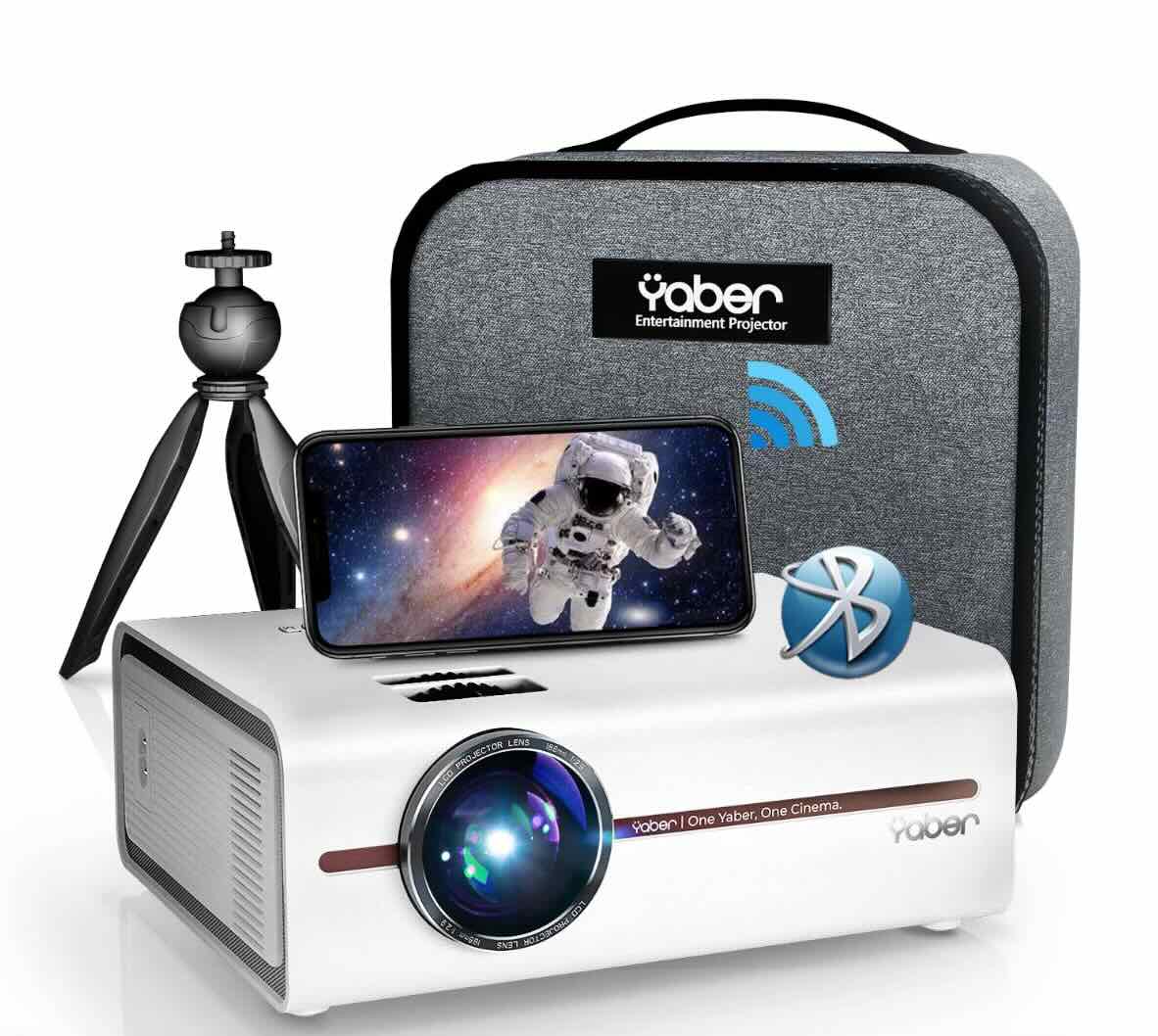 YABER U5 Mini: Your Compact Portable Projector with 5G WiFi and Bluetooth