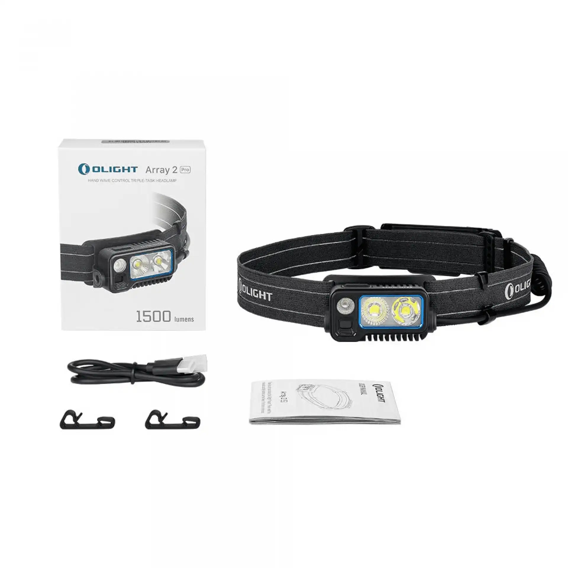 Olight Array 2 Pro Black: Your Ultimate Headlamp for Every Adventure