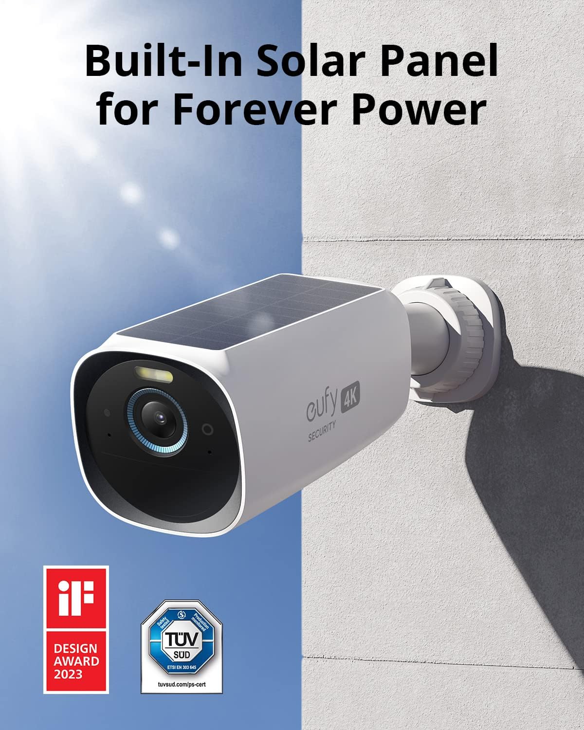 Eufy 4K Ultra HD Add-on Camera for Enhanced Home Security