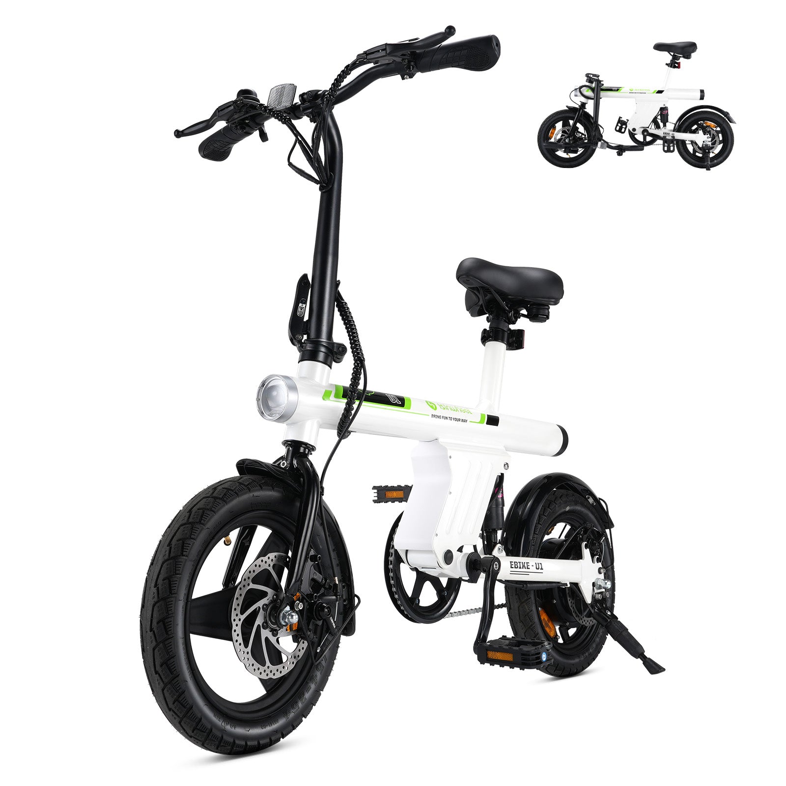 isinwheel U1 Foldable Electric Bike - Your Ideal Riding Companion