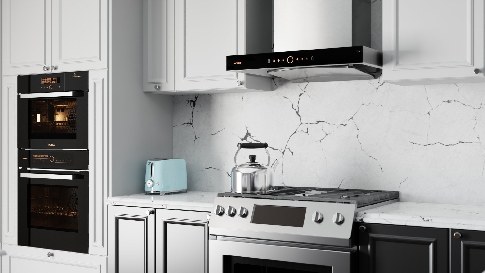 FOTILE Wall Mount Perimeter Vent Series: Sleek & Powerful Range Hood