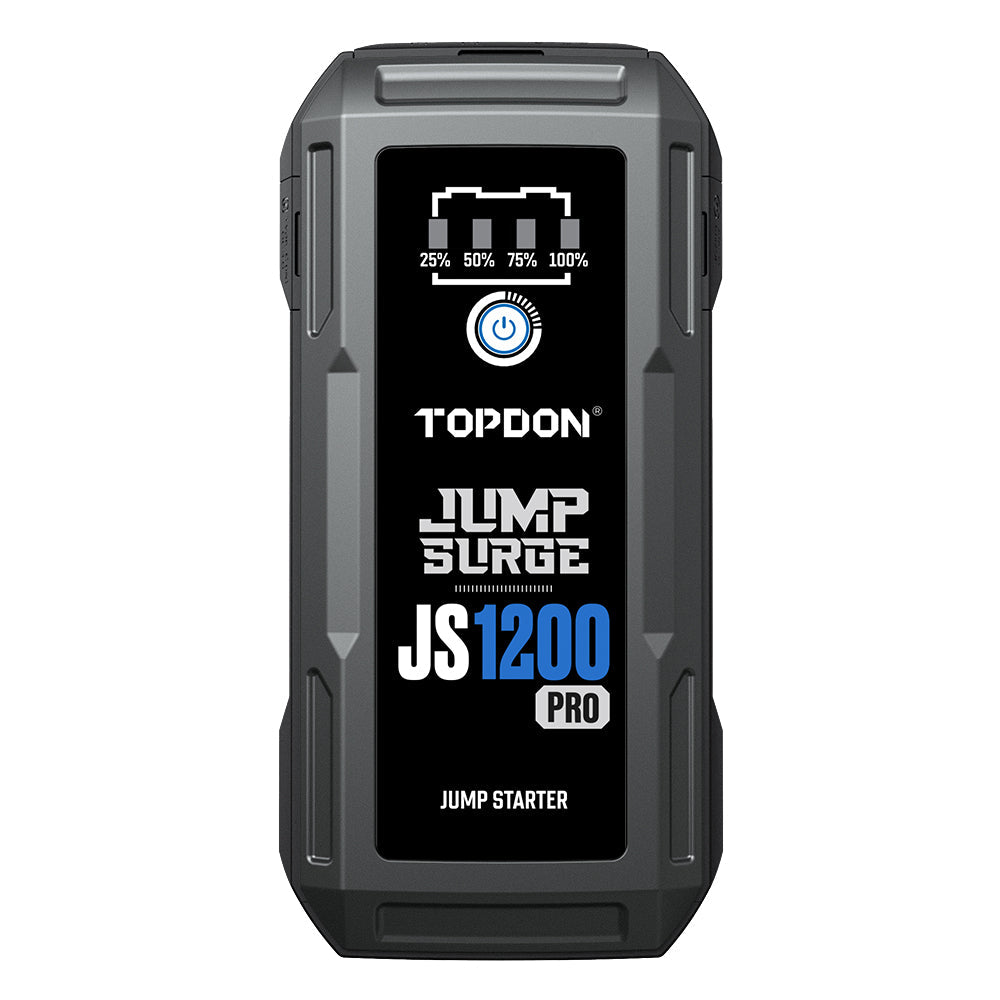 TOPDON JumpSurge1200Pro 1800 Peak Amp Car Battery Jump Starter - Your Roadside Savior