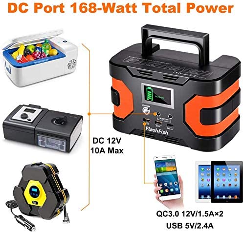 Flashfish EA150 200W Peak Powerhouse - Your Ultimate Camping & Emergency Power Solution