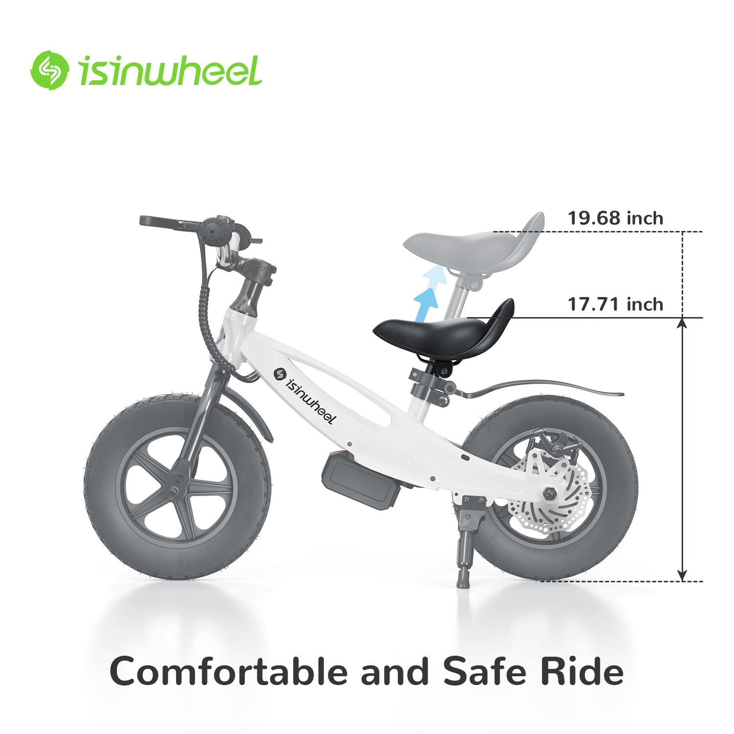 isinwheel SK12 Kids' Electric Adventure Bike