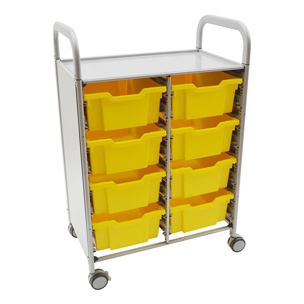 Gratnells Callero Double Metal School Supply Organizer Cart