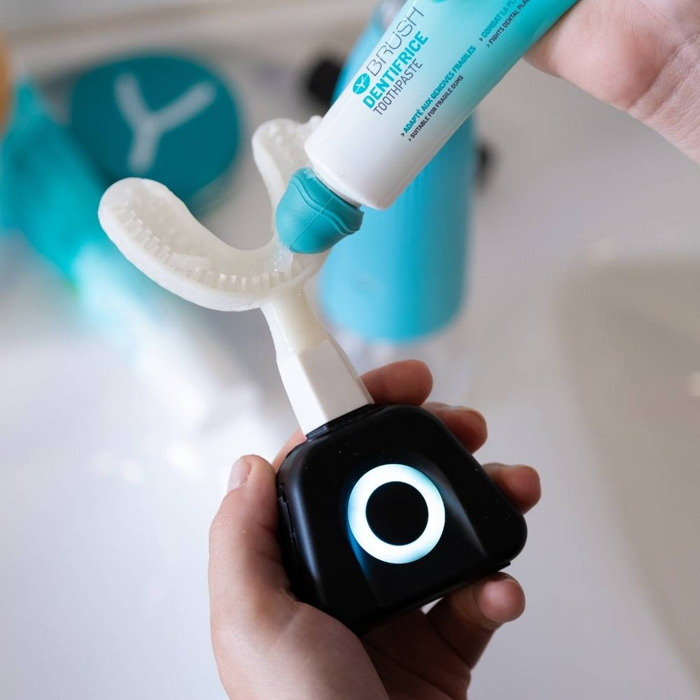 Y-Brush Nylon Black Sonic Electric Toothbrush - Simplify Your Dental Care