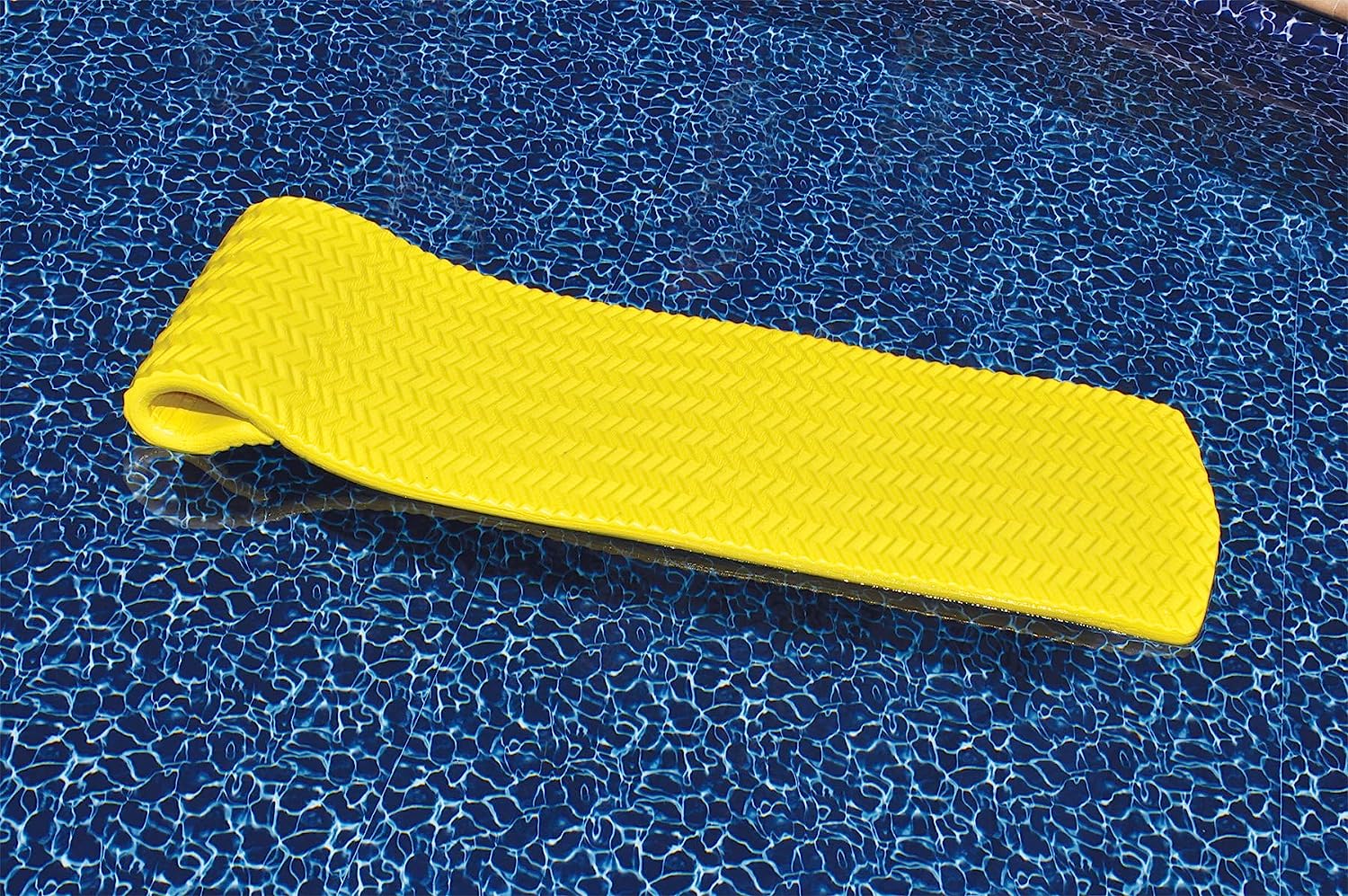 Swimline Softskin Yellow Floating Foam Mat - Your Ultimate Water Fun Companion