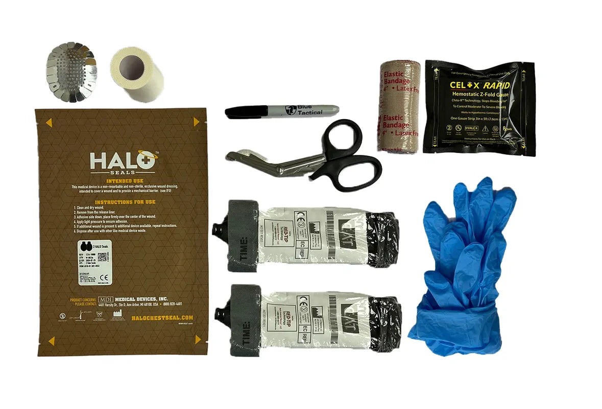 Life-Saving US Military Standard Individual First Aid Kit (IFAK)