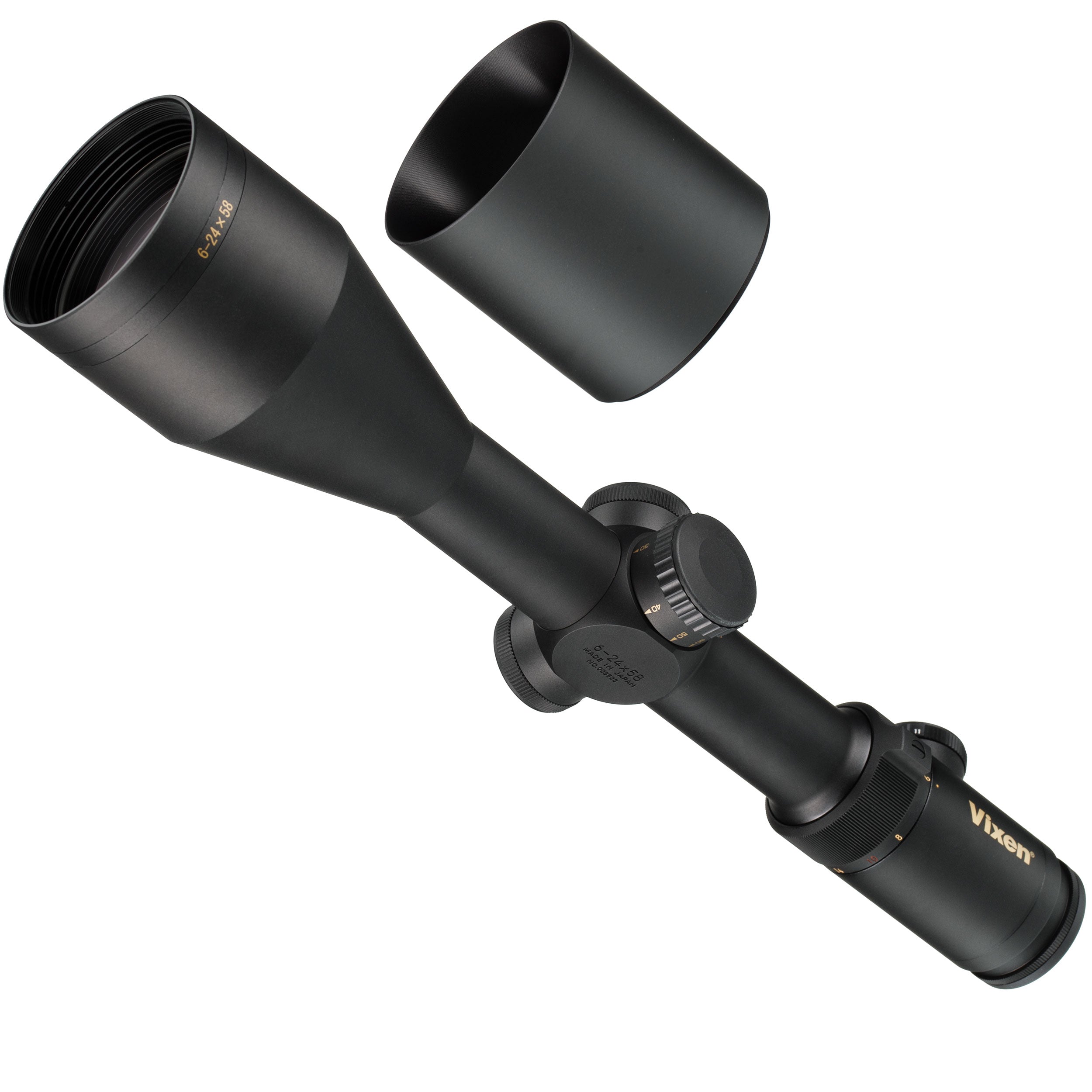 Vixen 6 - 24x58 High - Performance Riflescope - 30MM Tube