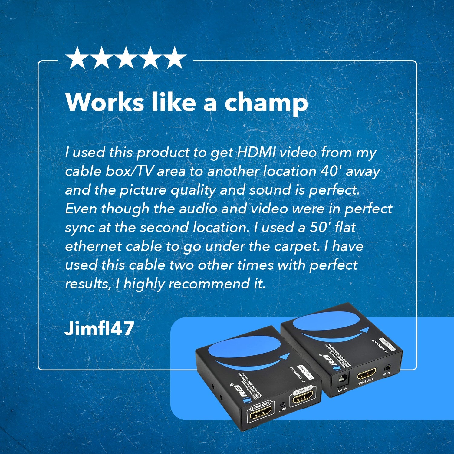 OREI 196FT HDMI Extender - Boost Your Home Entertainment