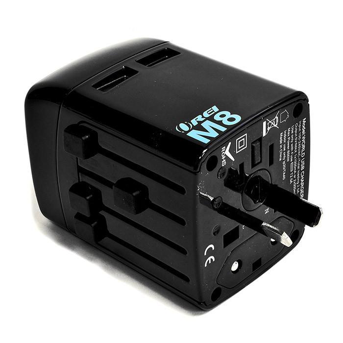Universal Travel Plug Adapter with Dual USB - Your Ultimate Travel Mate