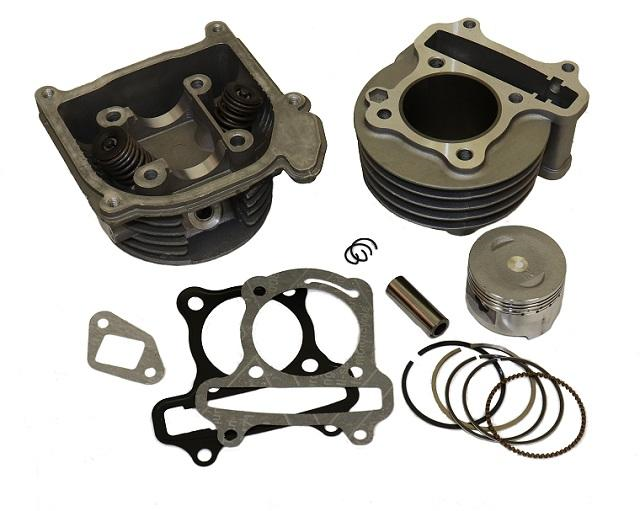 Universal Parts QMB139 Cylinder & Head Kit - Breathtaking Upgrade with 69mm Valves (151-280)