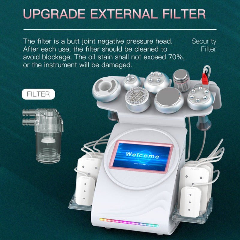 Revitalize Your Skin with 9-in-1 80K Cavitation RF Vacuum System