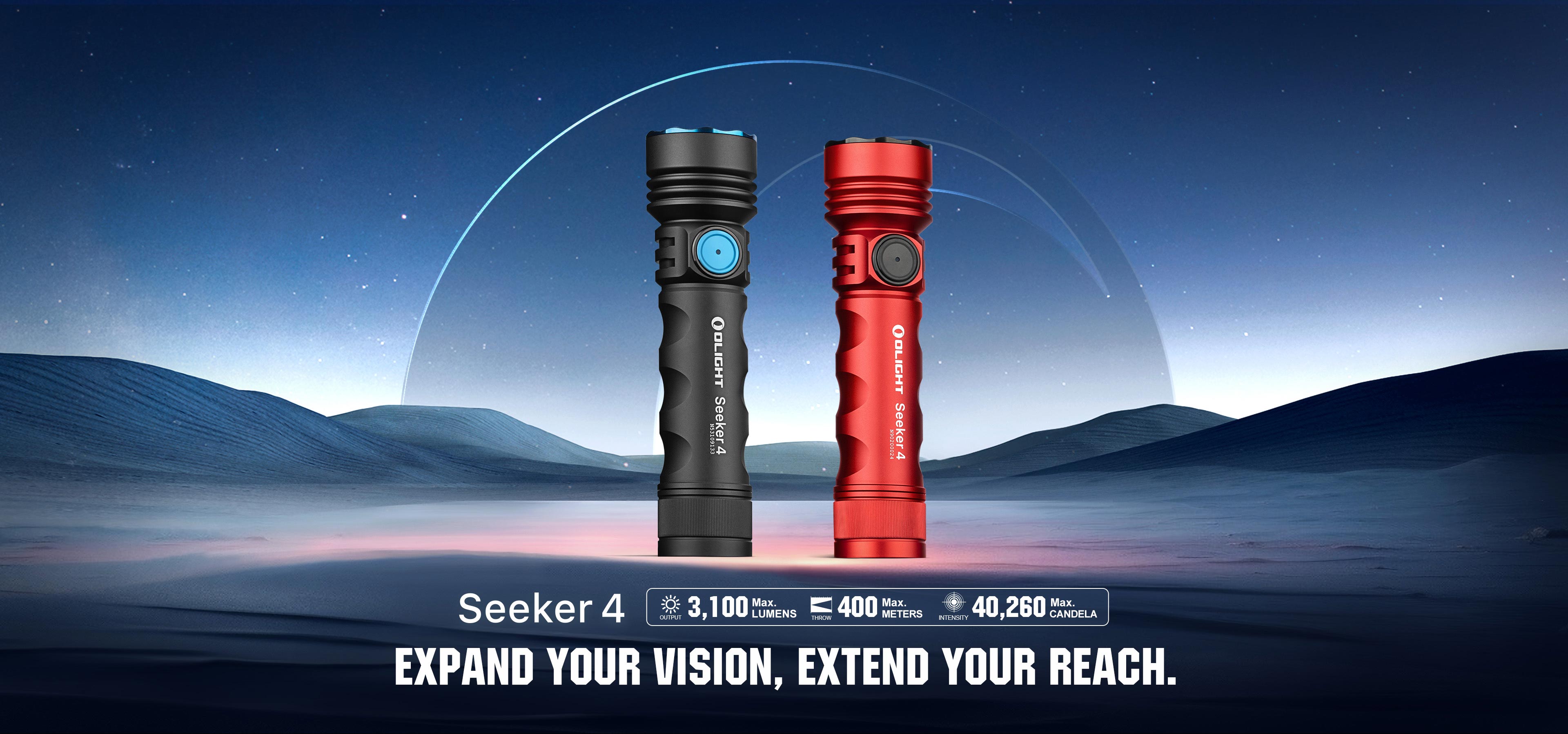 Olight Seeker 4 Red - The Ultimate EDC Flashlight