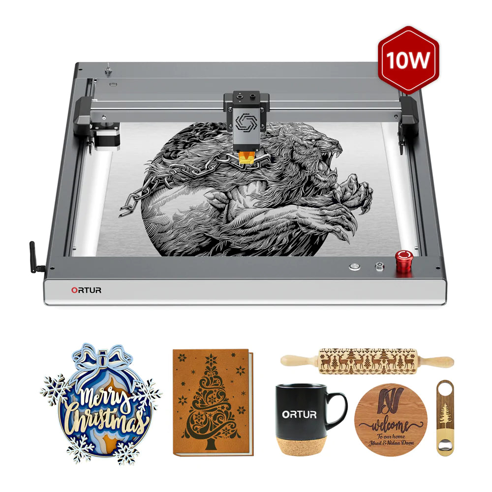 Ortur LM3 Professional Laser Engraving & Cutting Machine - 20,000mm/min 10W